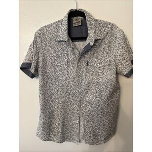 Herod men's Button Up Short Sleeve Shirt. D10-42